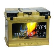 Аккумулятор 66Ah 760A оп DECUS Gold