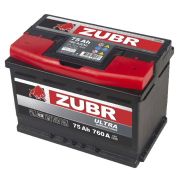 Аккумулятор ZUBR Ultra ЗУБР 75Ah оп