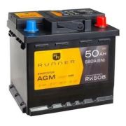 Аккумулятор RUNNER AGM Start-Stop 50Ah оп RK508
