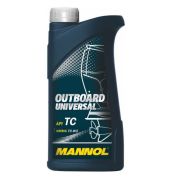 Масло моторное Mannol 2T Outboard Universal 1л (TC-W2)