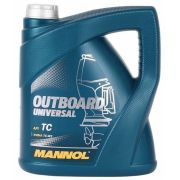 Масло моторное Mannol 2T Outboard Universal 4л (TC-W2)