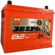 Аккумулятор ЗВЕРЬ Азия+EFB 82 А/ч
