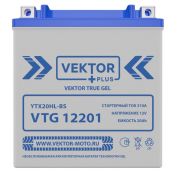 Аккумулятор Вектор VEKTOR VTG12201 (YTX20HL-BS)